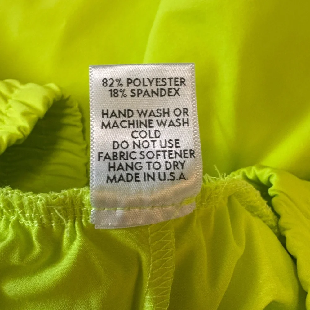 Five The Label Neon Yellow Shorts Women's XS - Picture 5 of 5